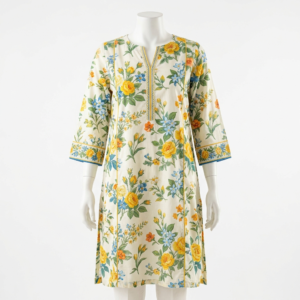 Floral Print Summer Kurti